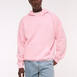 Abercrombie & Fitch Essential Popover Hoodie | Light Pink